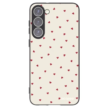 Picasee silikonový černý obal pro Samsung Galaxy S23+ 5G - Little Love