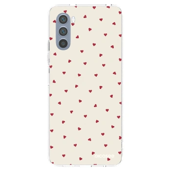 Picasee silikonový průhledný obal pro Motorola Moto G62 - Little Love
