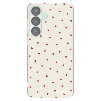 Picasee silikonový průhledný obal pro Samsung Galaxy S25+ 5G - Little Love