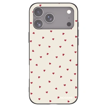 Picasee silikonový černý obal pro Apple iPhone 17 Pro Max - Little Love