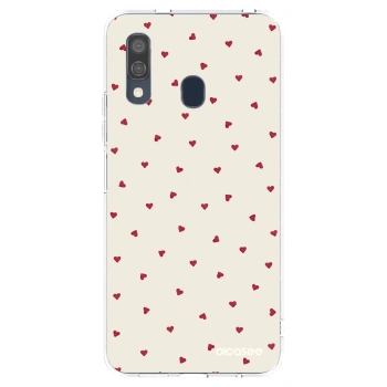 Picasee silikonový průhledný obal pro Samsung Galaxy A40 A405F - Little Love