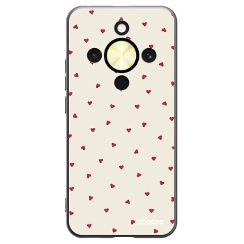 Picasee silikonový černý obal pro Honor Magic8 Lite 5G - Little Love