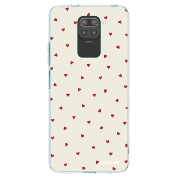Picasee silikonový černý obal pro Xiaomi Redmi Note 9 - Little Love