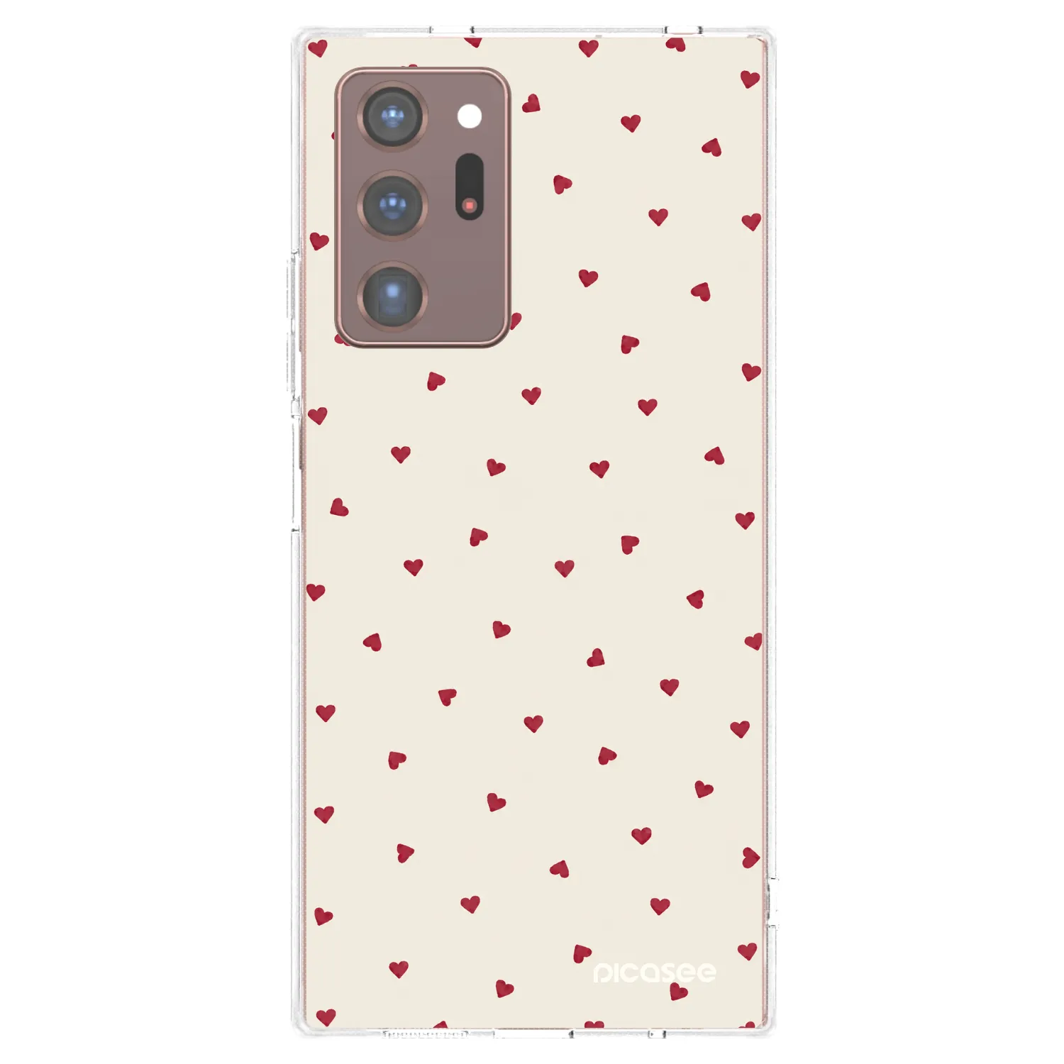 Picasee silikonový průhledný obal pro Samsung Galaxy Note 20 Ultra - Little Love