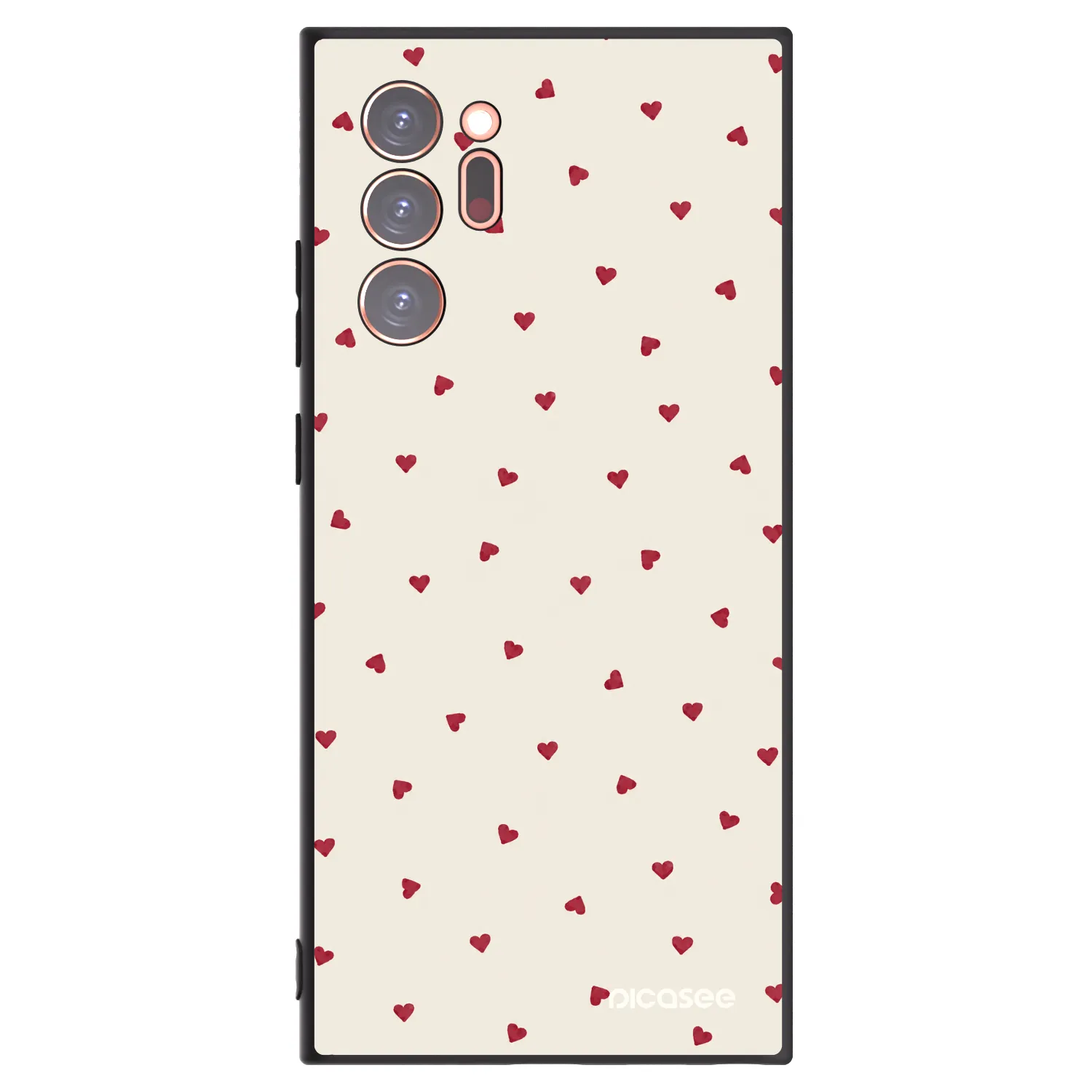 Picasee silikonový černý obal pro Samsung Galaxy Note 20 Ultra - Little Love