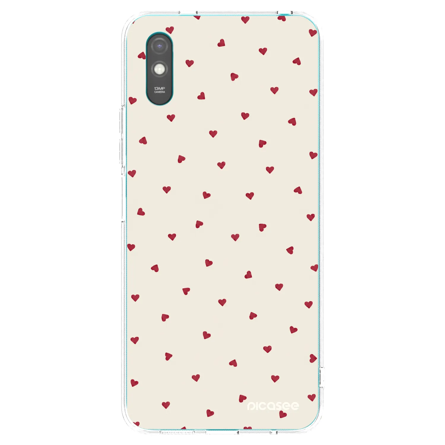 Picasee silikonový průhledný obal pro Xiaomi Redmi 9A - Little Love