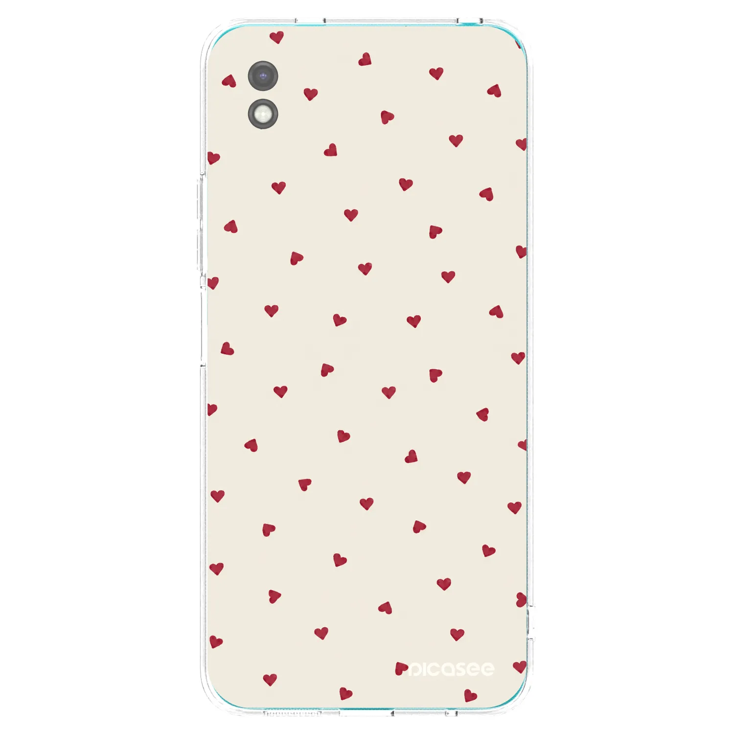 Picasee silikonový černý obal pro Xiaomi Redmi 9A - Little Love