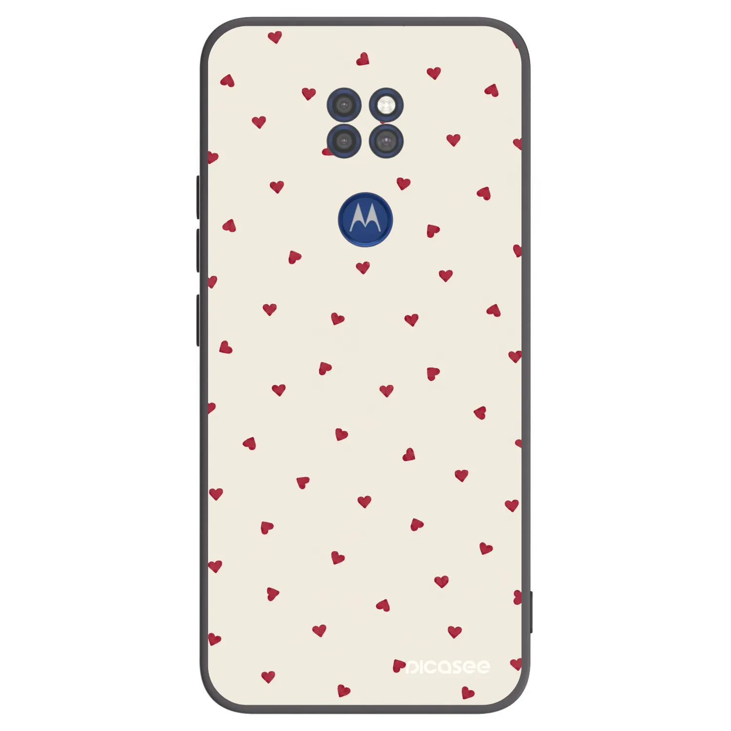 Picasee silikonový černý obal pro Motorola Moto G9 Play - Little Love