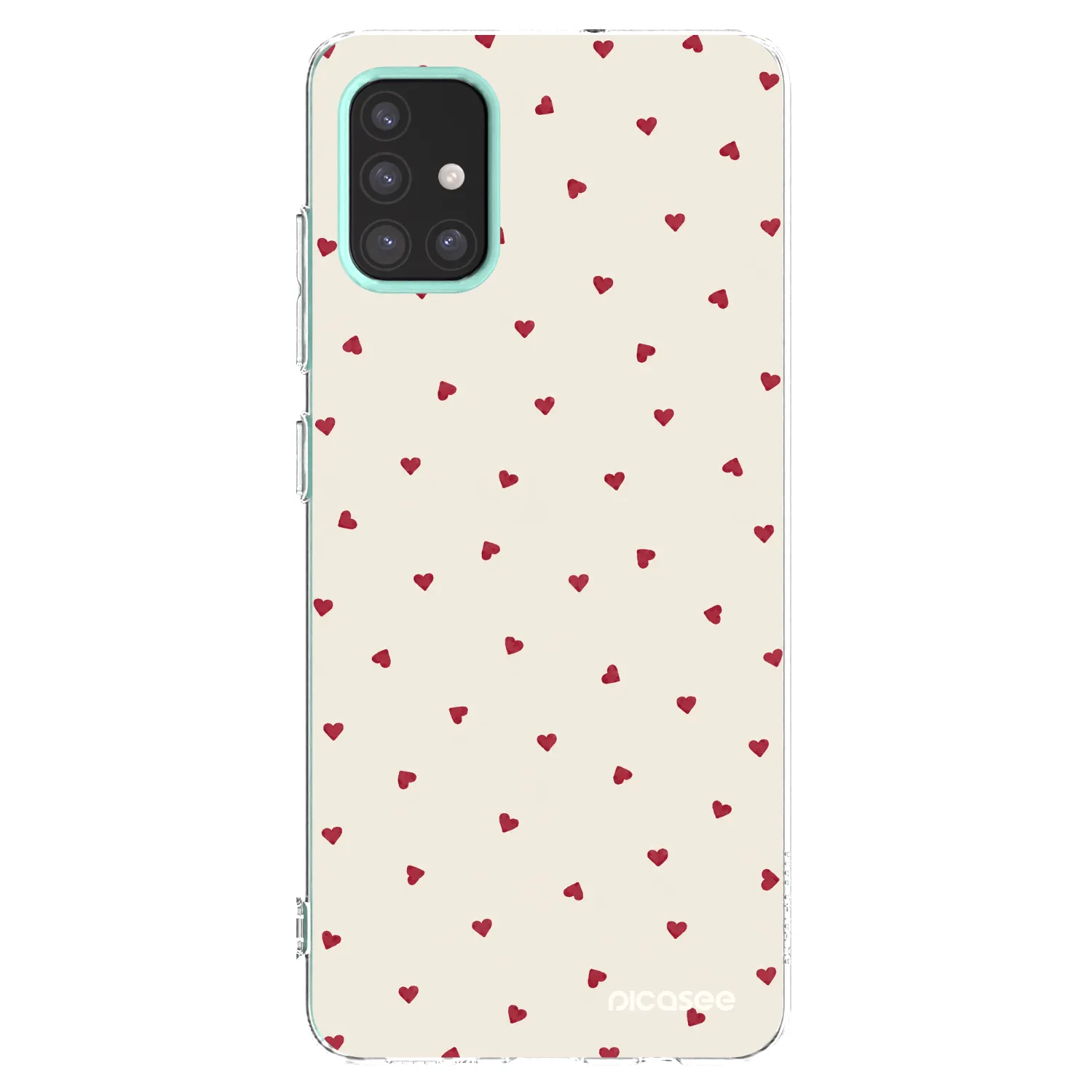 Picasee silikonový průhledný obal pro Samsung Galaxy M31s - Little Love