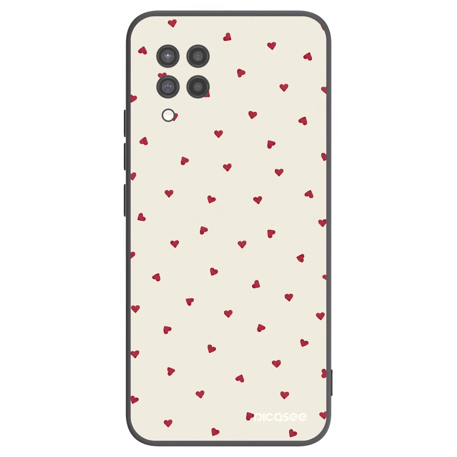 Picasee silikonový černý obal pro Samsung Galaxy A42 A426B - Little Love