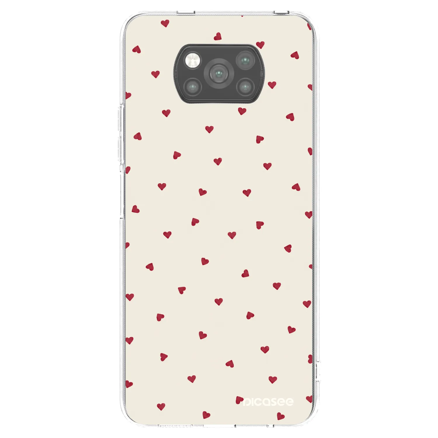 Picasee silikonový černý obal pro Xiaomi Poco X3 Pro - Little Love