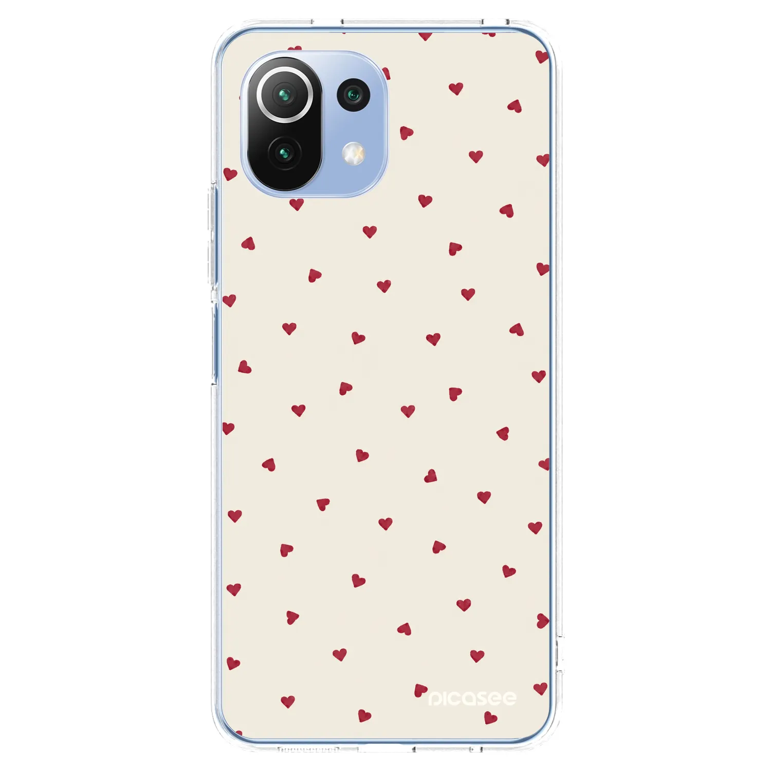 Picasee silikonový průhledný obal pro Xiaomi Mi 11 Lite - Little Love