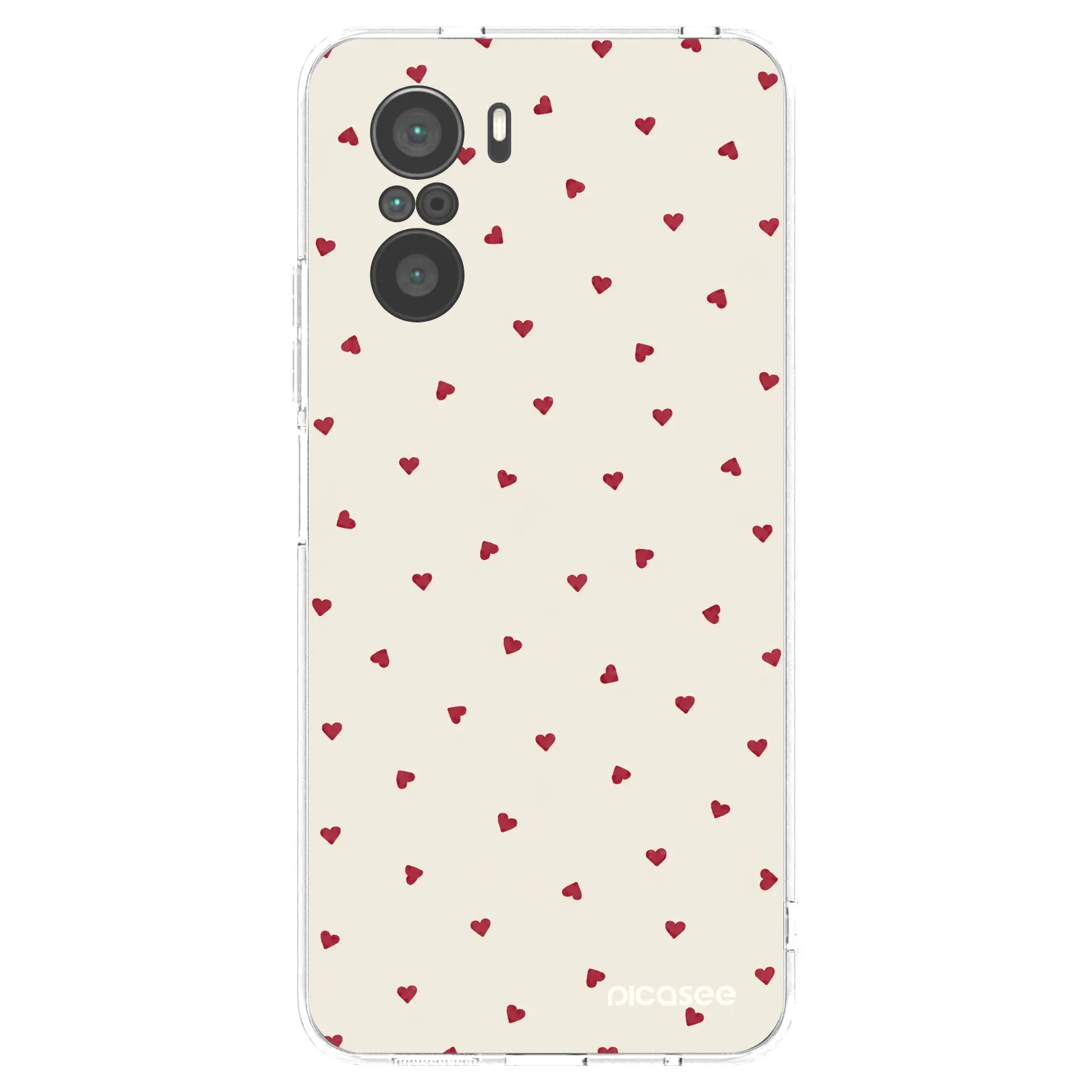 Picasee silikonový průhledný obal pro Xiaomi Poco F3 - Little Love