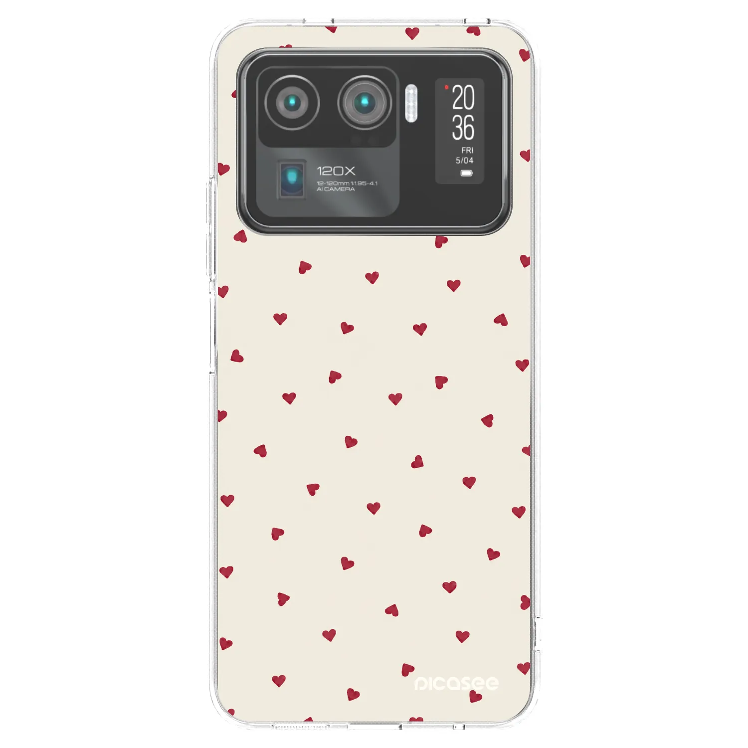 Picasee silikonový průhledný obal pro Xiaomi Mi 11 Ultra - Little Love