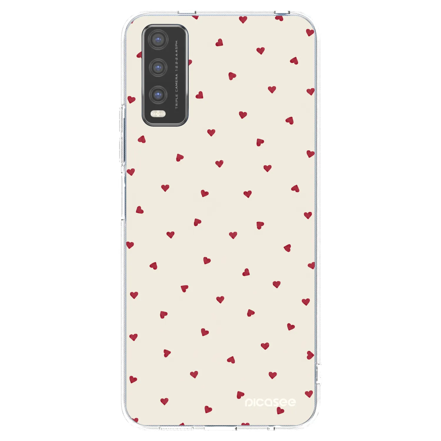 Picasee silikonový průhledný obal pro Vivo Y20s - Little Love