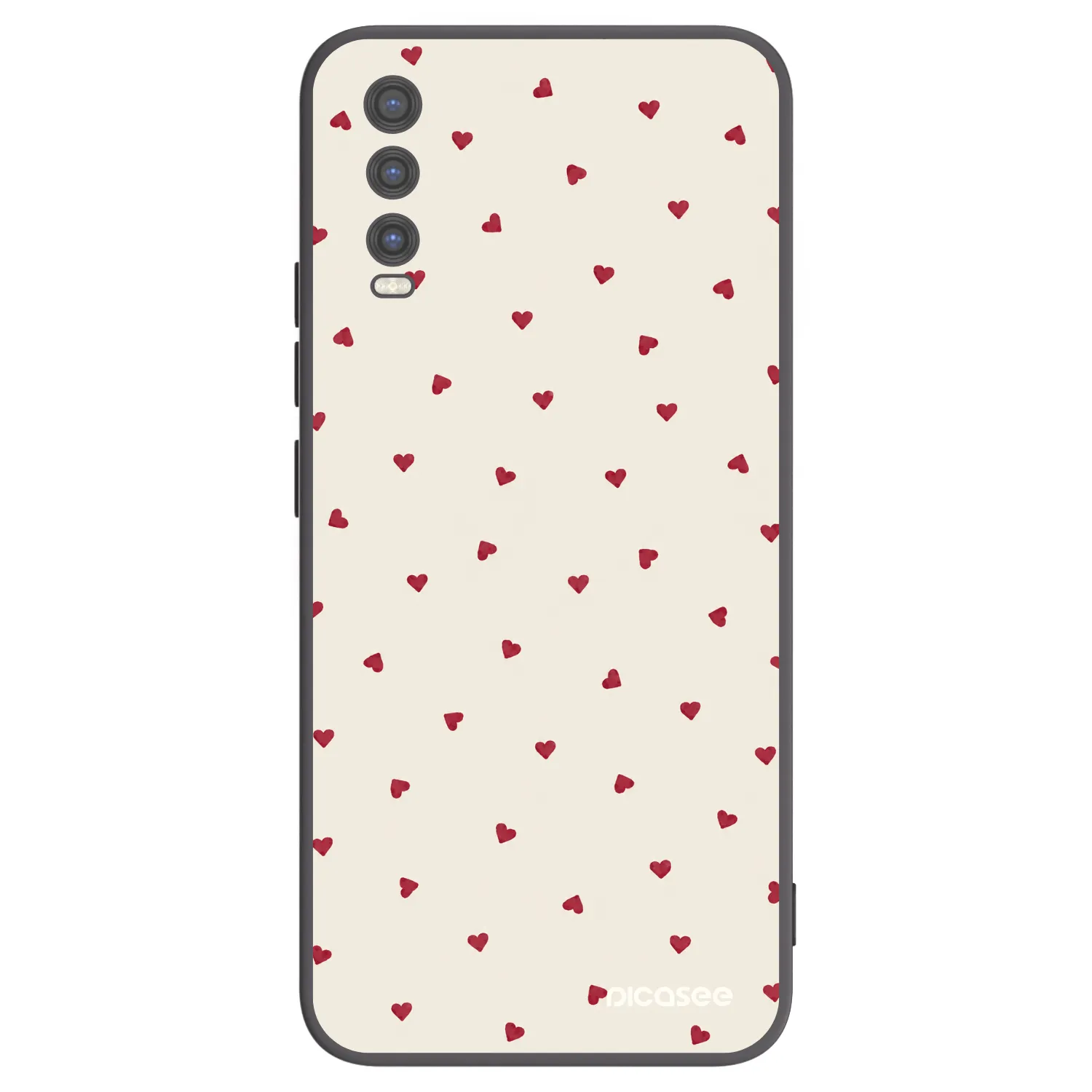 Picasee silikonový černý obal pro Vivo Y20s - Little Love
