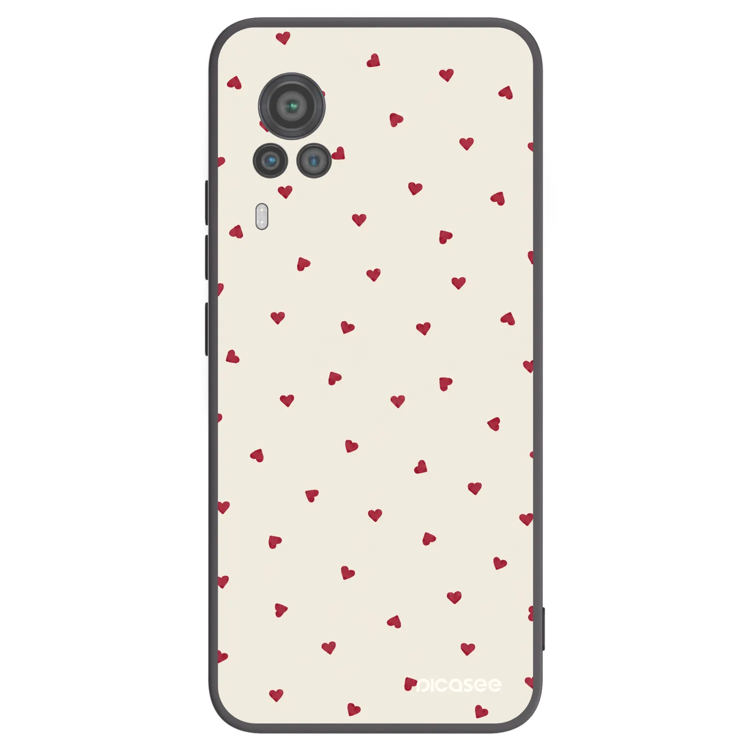 Picasee silikonový černý obal pro Vivo X60 Pro 5G - Little Love