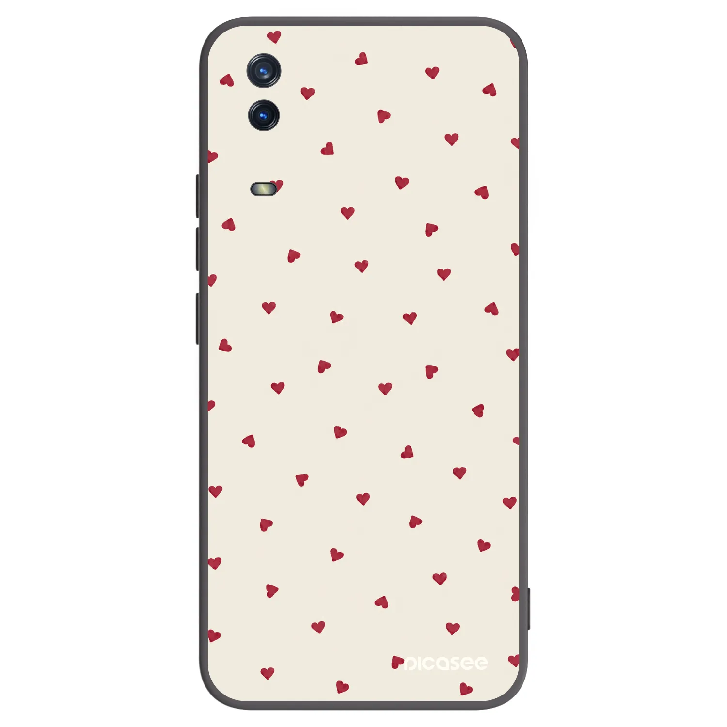 Picasee silikonový černý obal pro Vivo Y11s - Little Love