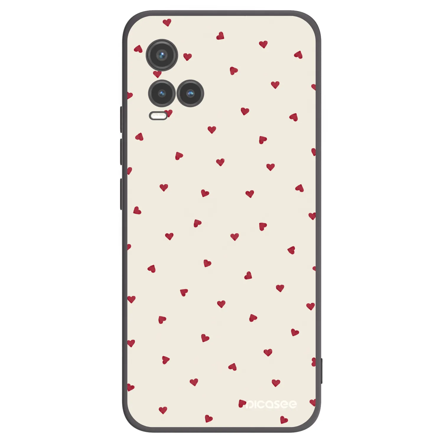 Picasee silikonový černý obal pro Vivo Y33s - Little Love