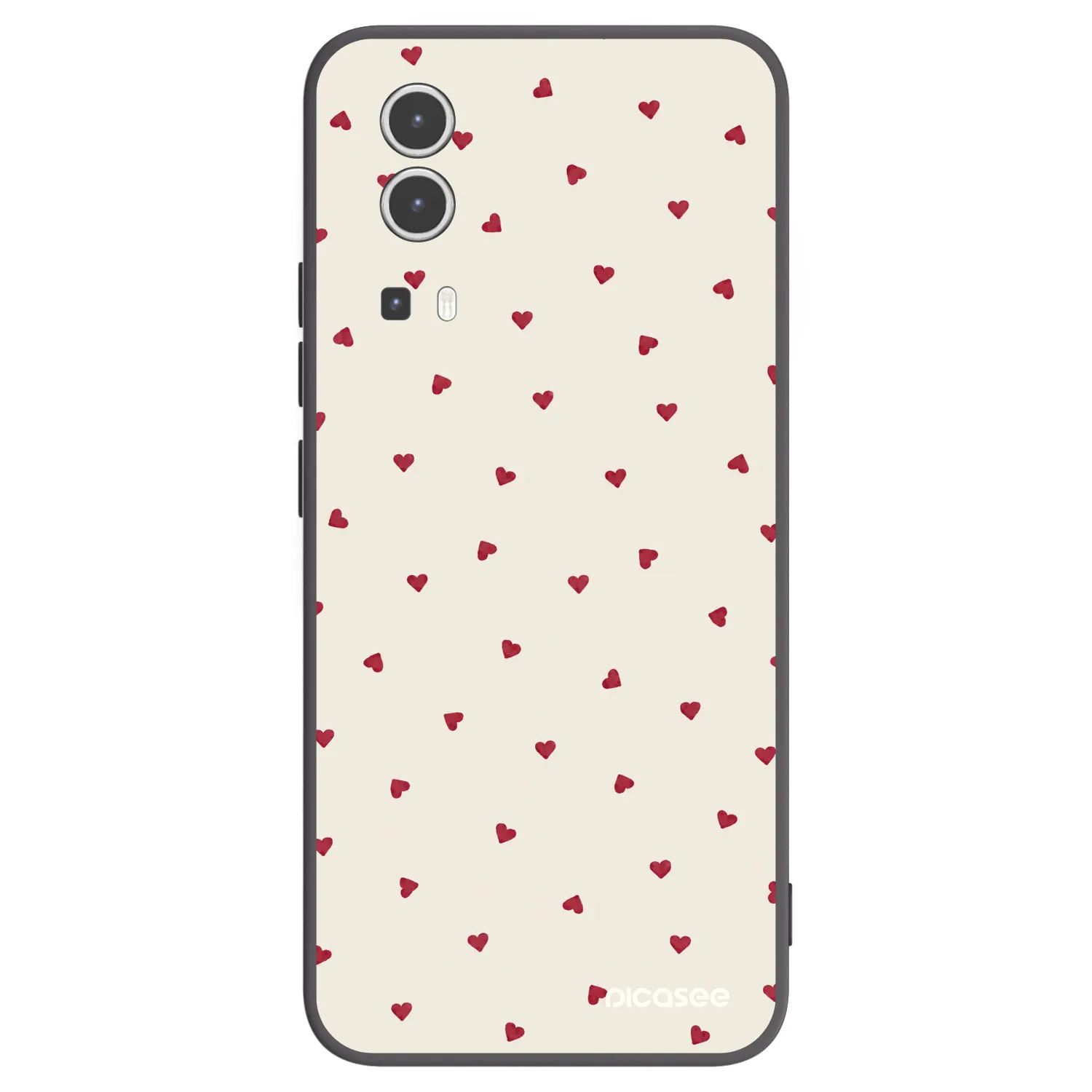 Picasee silikonový černý obal pro Vivo Y72 5G - Little Love