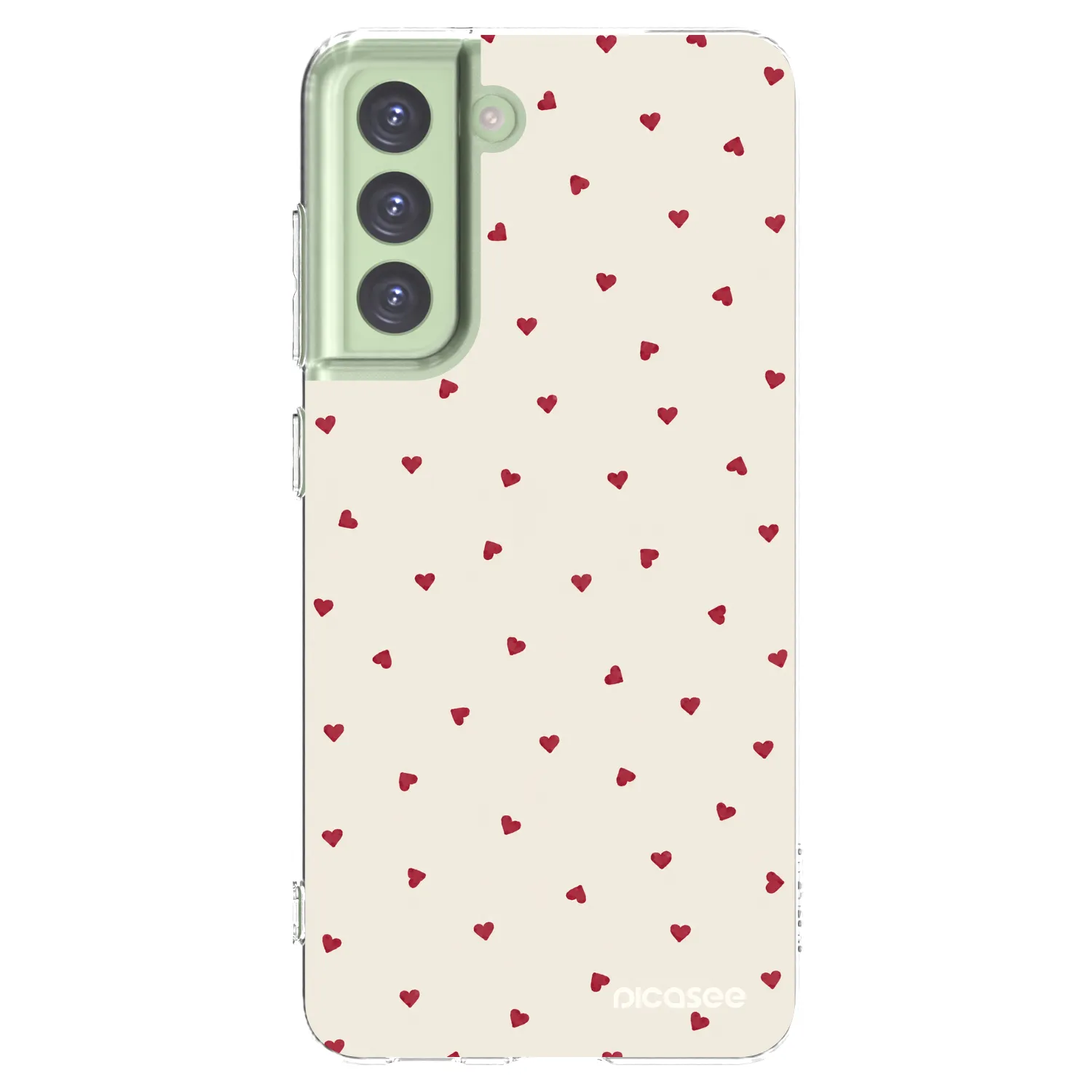 Picasee silikonový průhledný obal pro Samsung Galaxy S21 FE 5G - Little Love