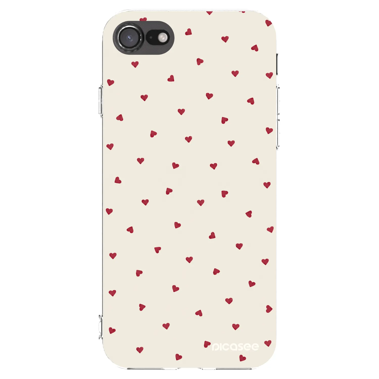 Picasee silikonový průhledný obal pro Apple iPhone SE 2022 - Little Love
