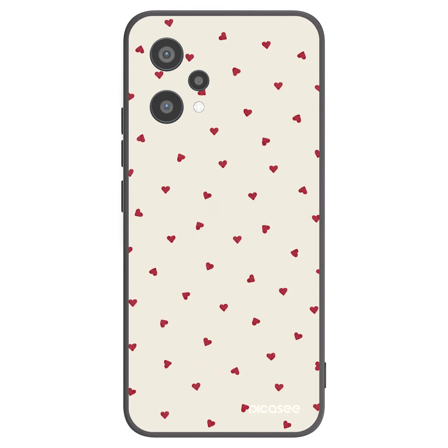 Picasee silikonový černý obal pro Realme 9 Pro 5G - Little Love