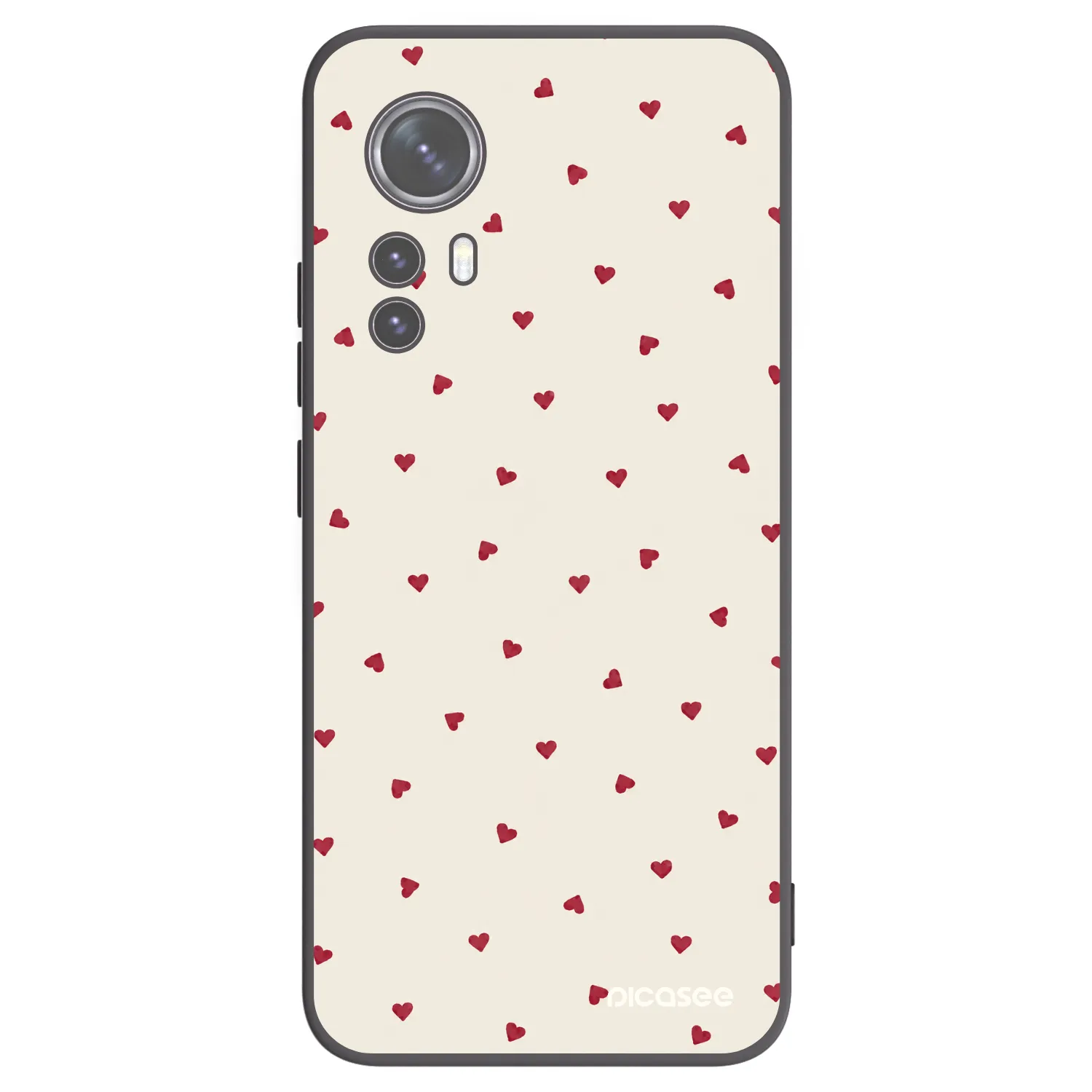 Picasee silikonový černý obal pro Xiaomi 12 - Little Love
