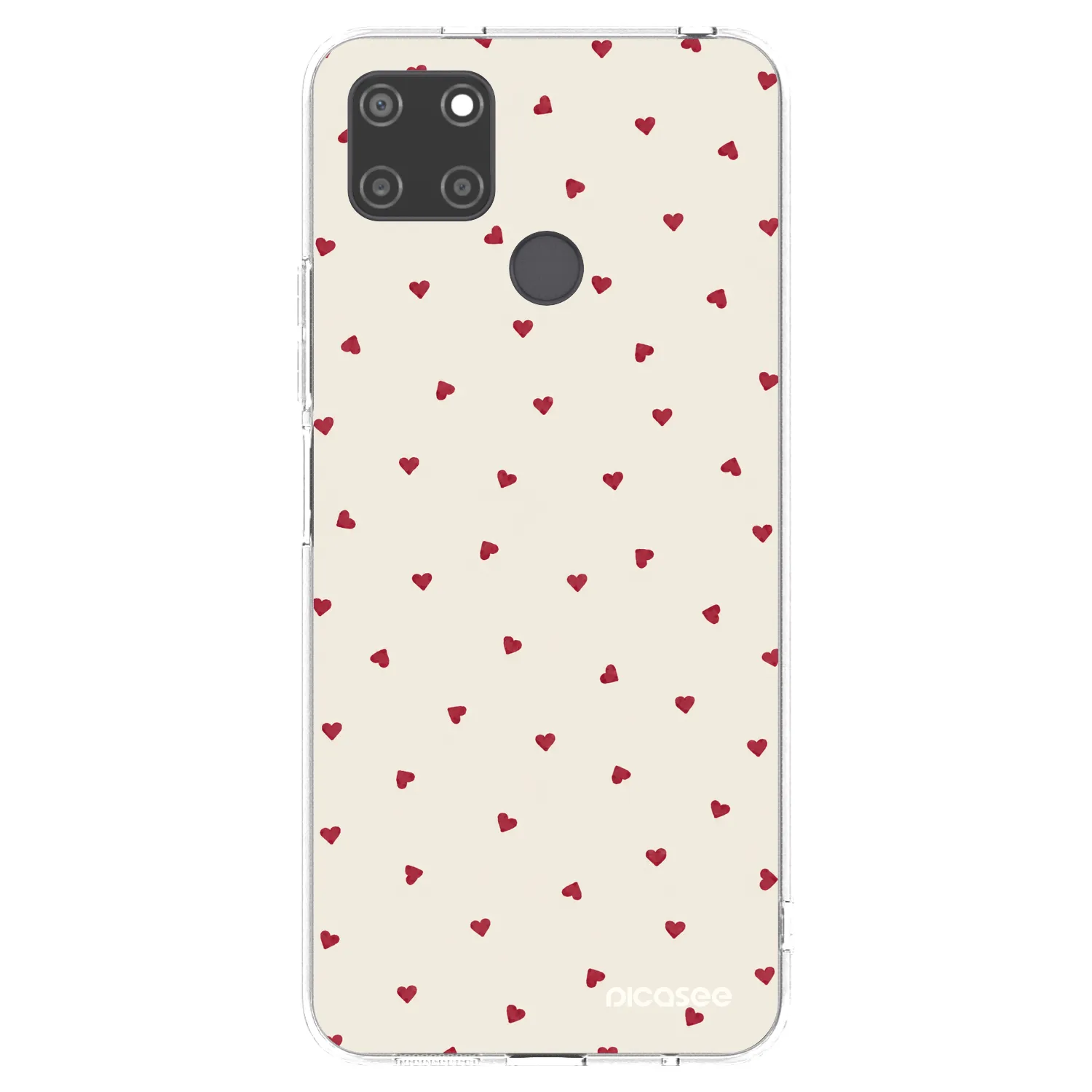 Picasee silikonový průhledný obal pro Realme C21Y - Little Love