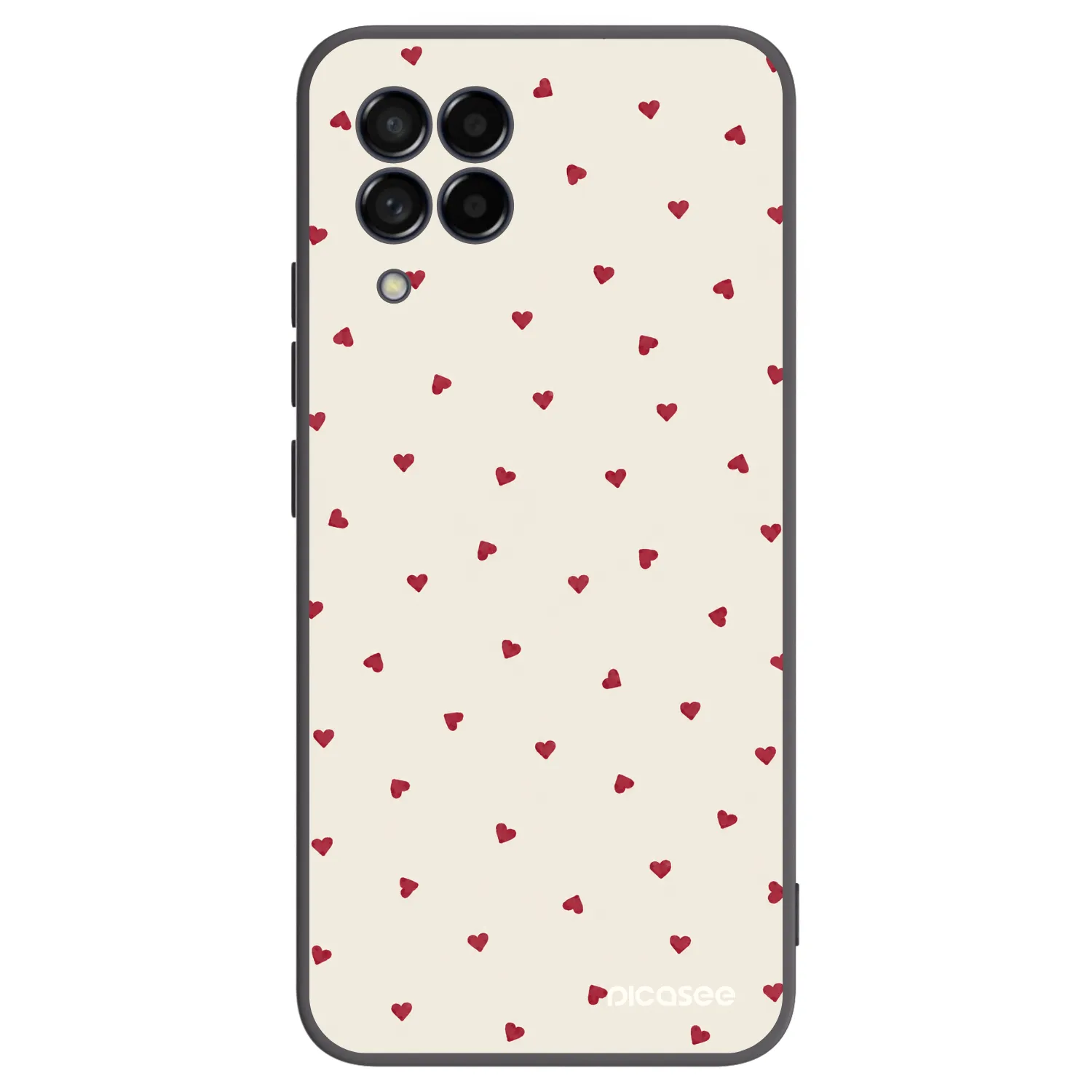 Picasee silikonový černý obal pro Samsung Galaxy M53 5G - Little Love