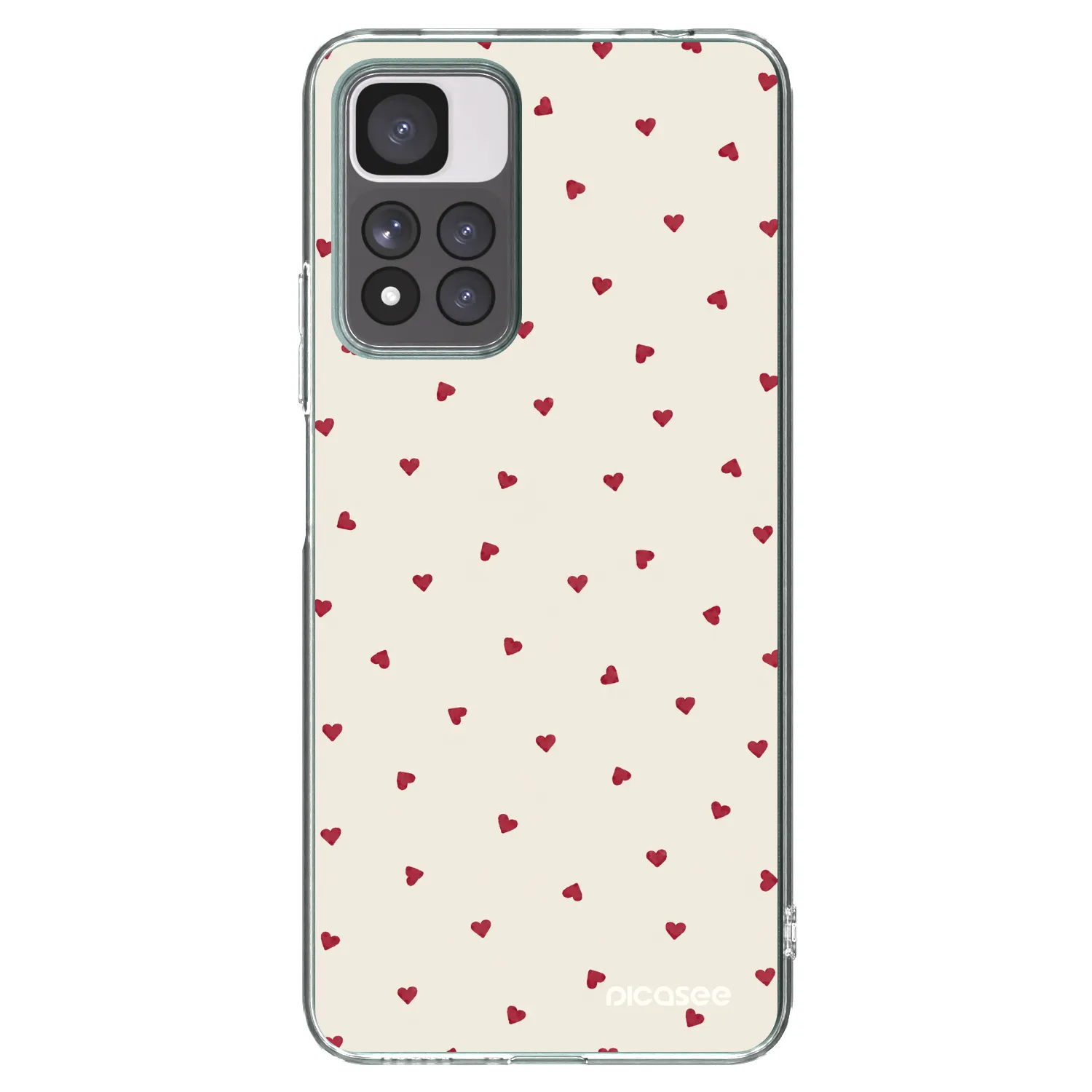 Picasee silikonový průhledný obal pro Xiaomi Redmi Note 11 Pro+ 5G - Little Love