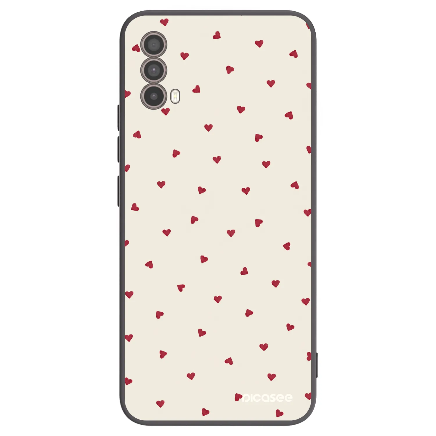 Picasee silikonový černý obal pro Motorola Moto E40 - Little Love