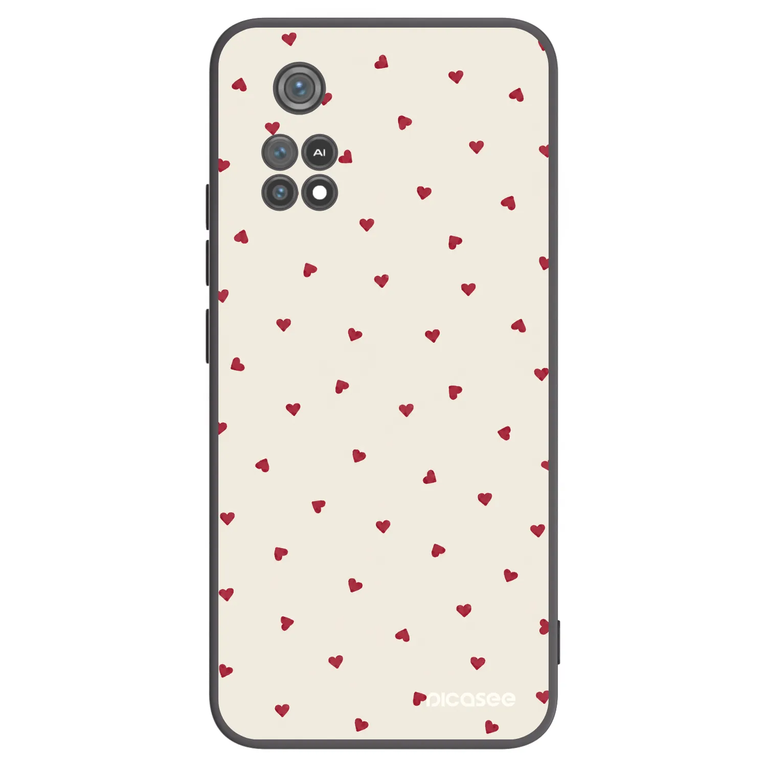 Picasee silikonový černý obal pro Xiaomi Poco M4 Pro - Little Love