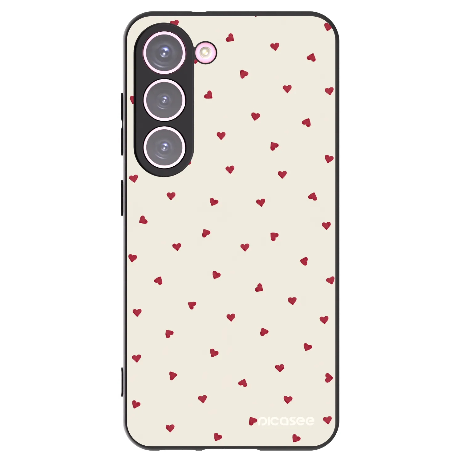 Picasee silikonový černý obal pro Samsung Galaxy S23 5G - Little Love