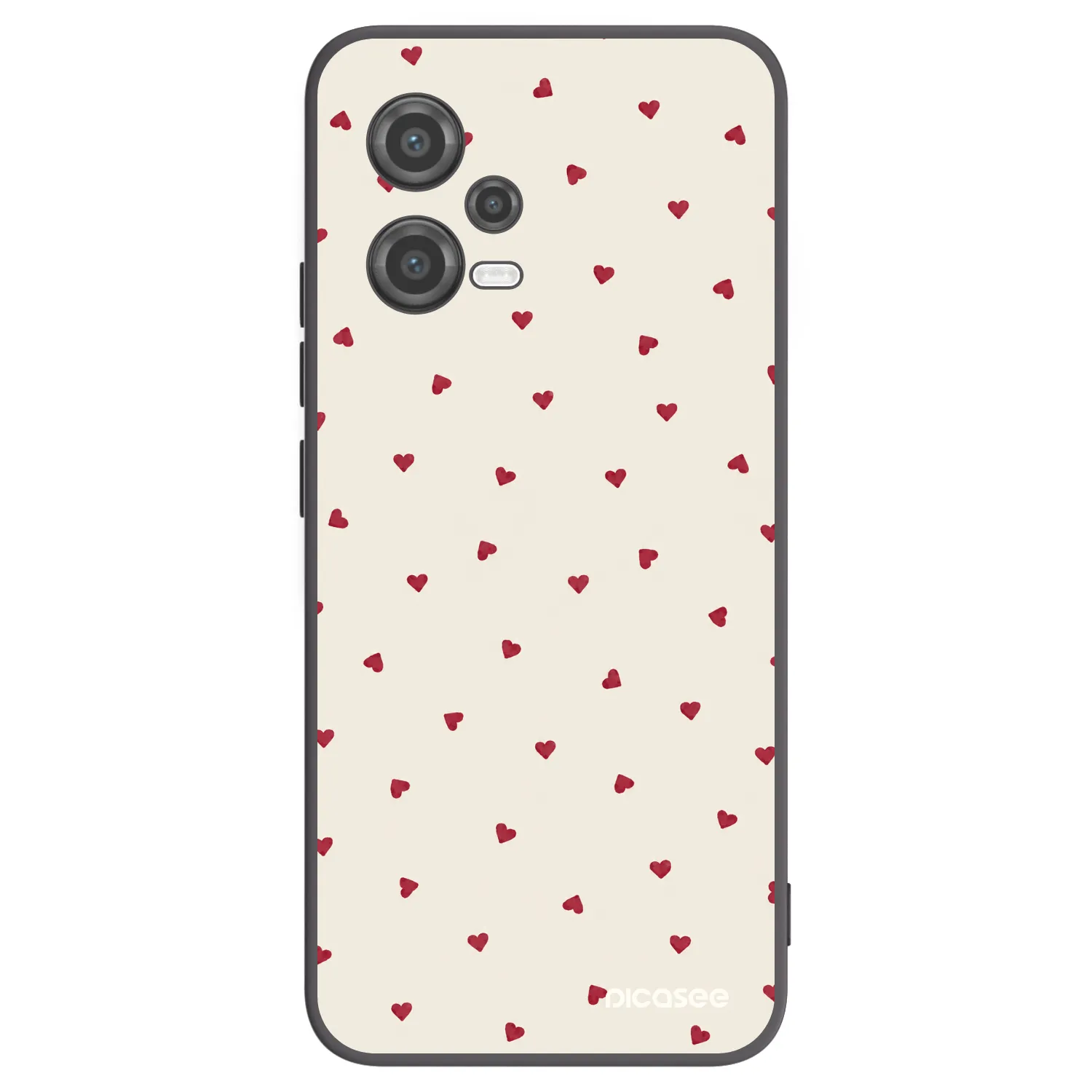 Picasee silikonový černý obal pro Xiaomi Poco X5 - Little Love