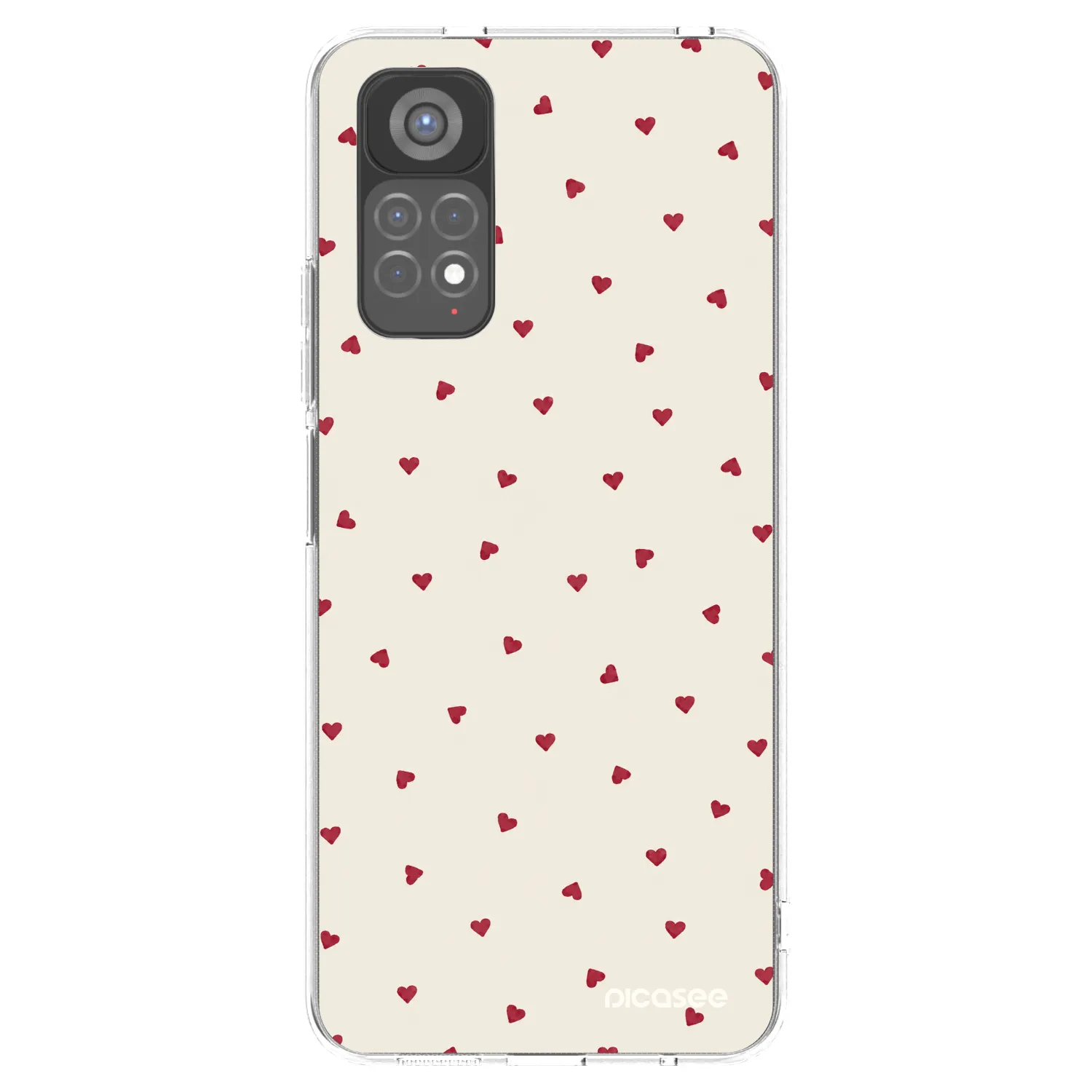 Picasee silikonový průhledný obal pro Xiaomi Redmi Note 11S 5G - Little Love