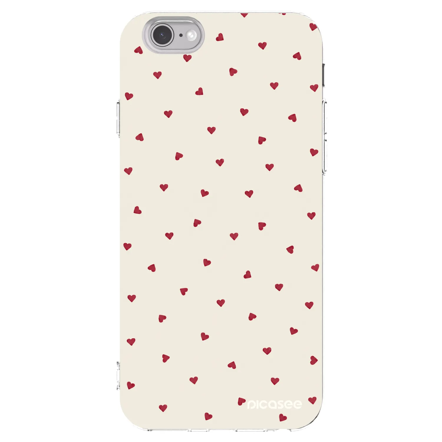 Picasee silikonový průhledný obal pro Apple iPhone 6/6S - Little Love
