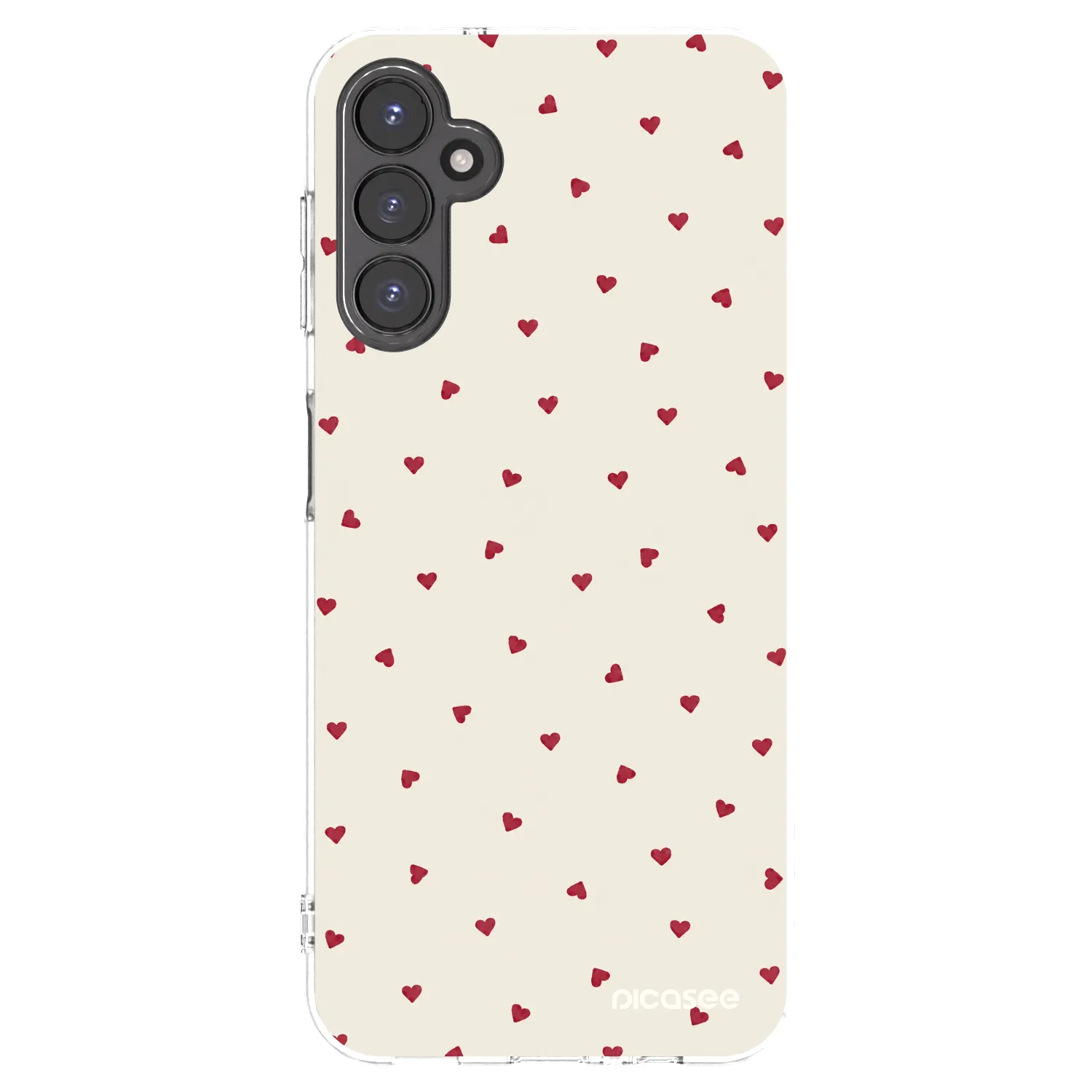 Picasee silikonový průhledný obal pro Samsung Galaxy A14 4G A145R - Little Love