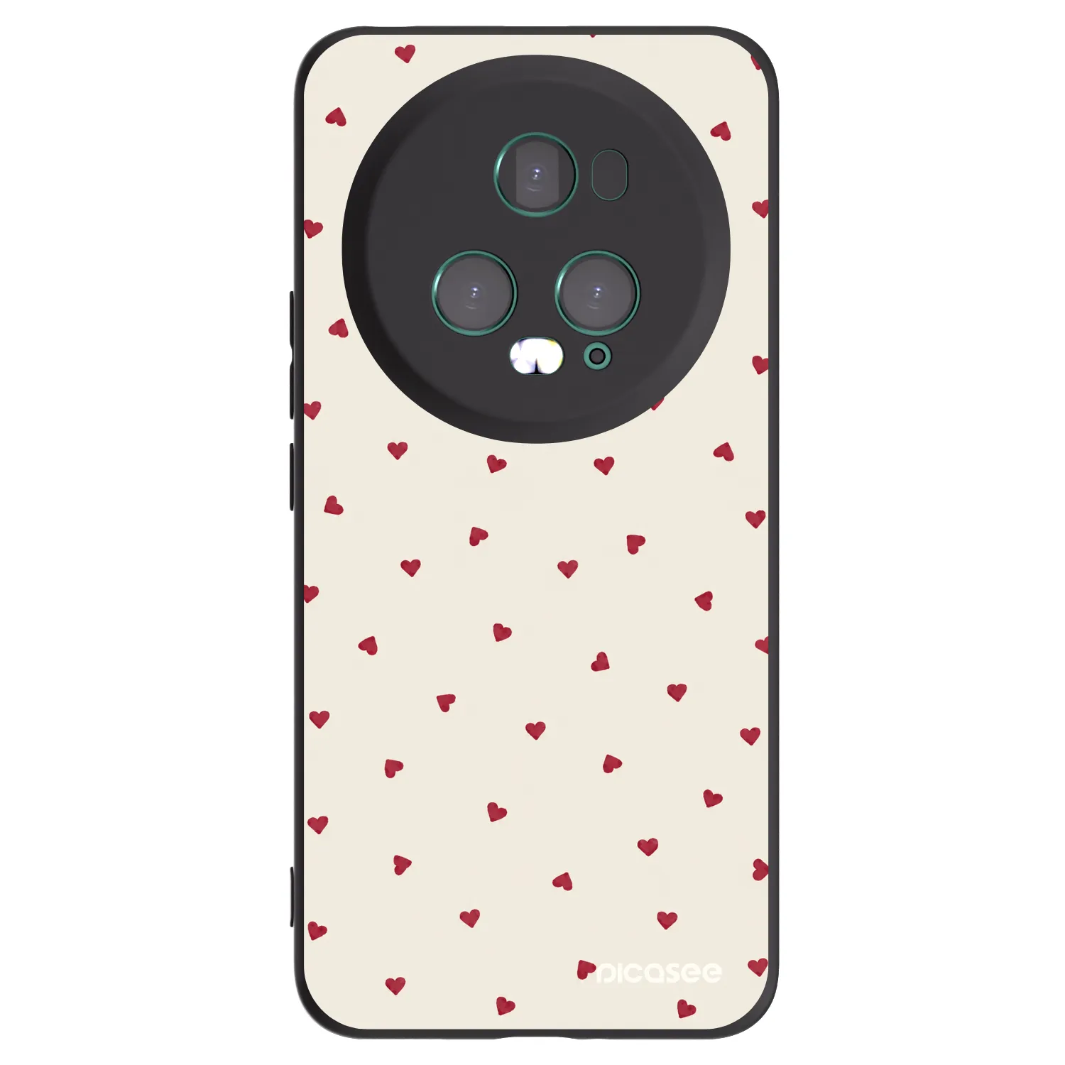 Picasee silikonový černý obal pro Honor Magic5 Pro - Little Love