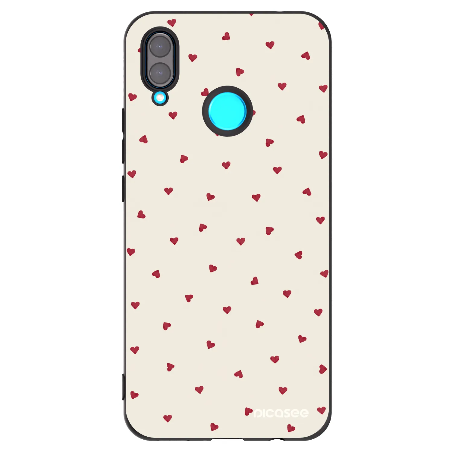Picasee silikonový černý obal pro Huawei Nova 3 - Little Love