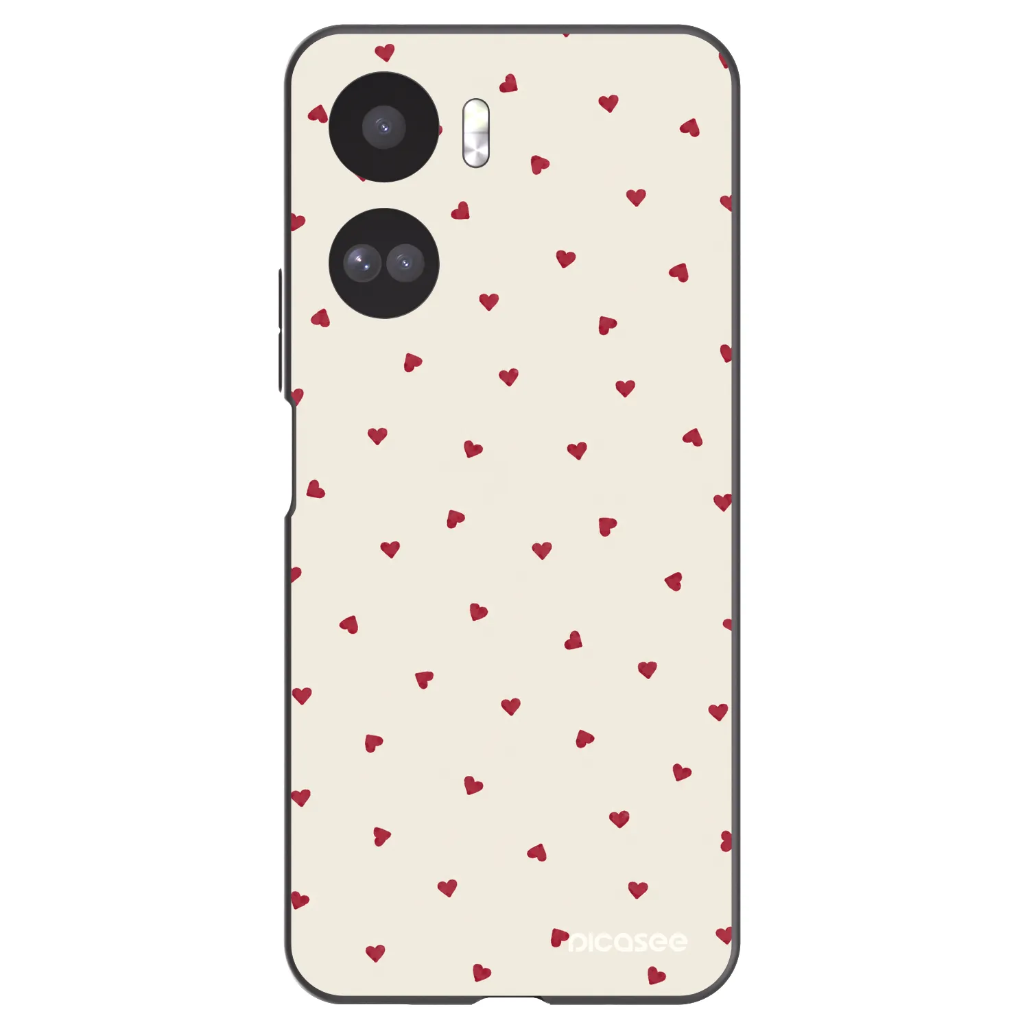 Picasee silikonový černý obal pro Honor 90 Lite 5G - Little Love