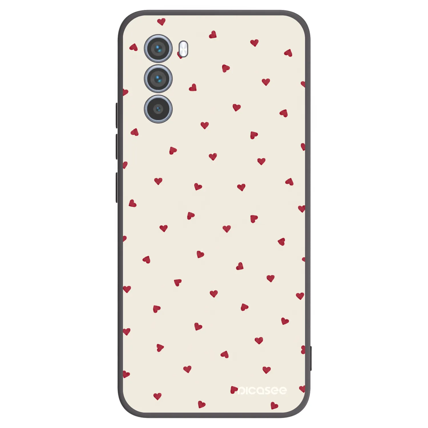 Picasee silikonový černý obal pro Motorola Moto G62 - Little Love