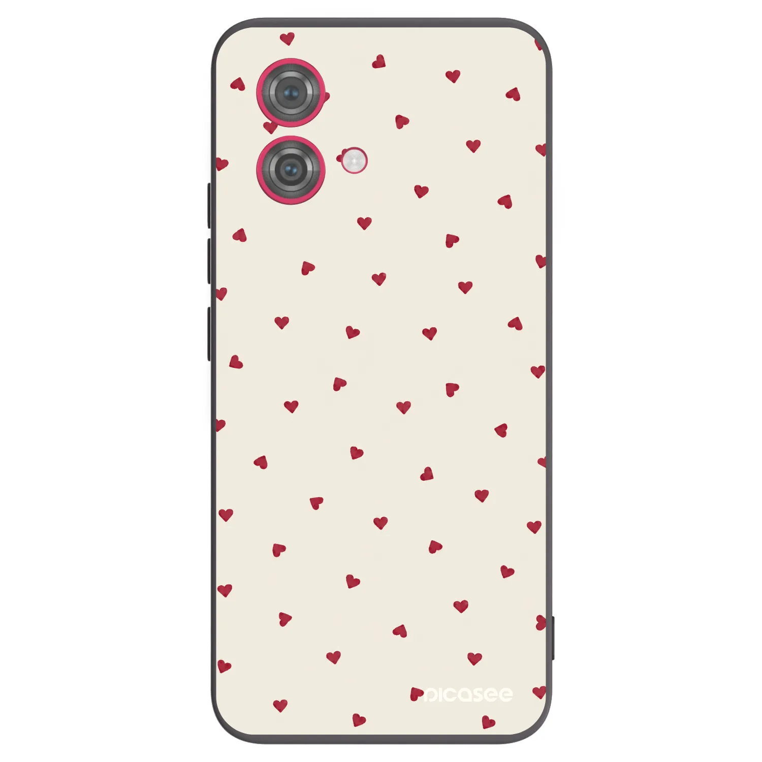 Picasee silikonový černý obal pro Motorola Moto G84 5G - Little Love
