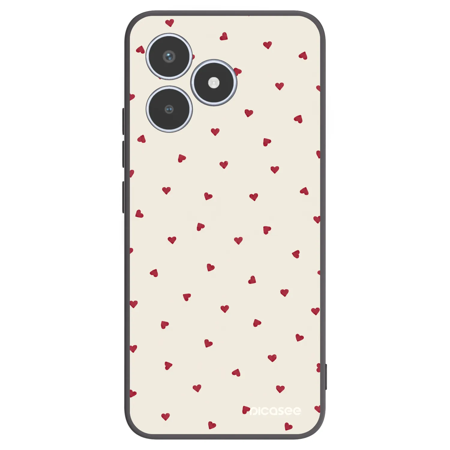Picasee silikonový černý obal pro Realme C53 - Little Love