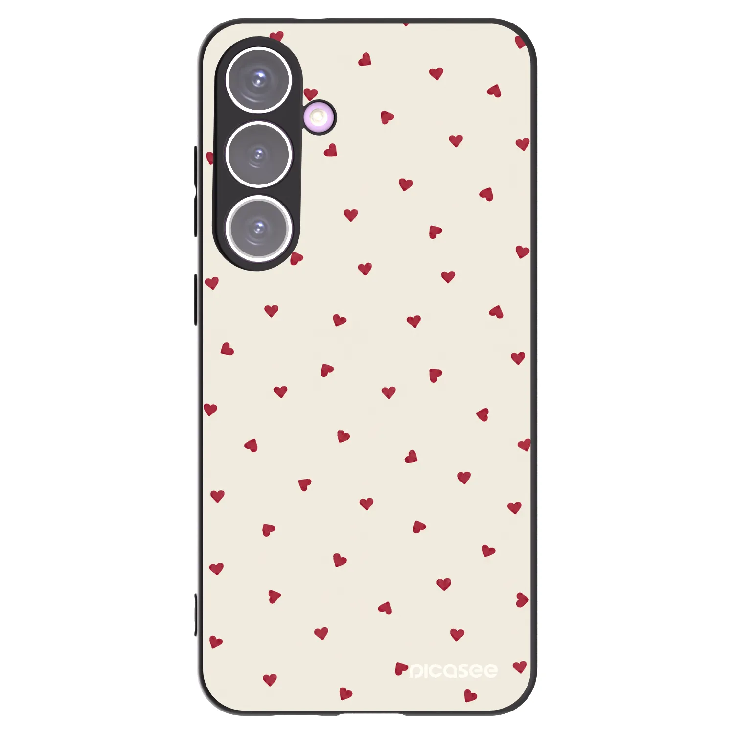 Picasee silikonový černý obal pro Samsung Galaxy S24+ S926B 5G - Little Love