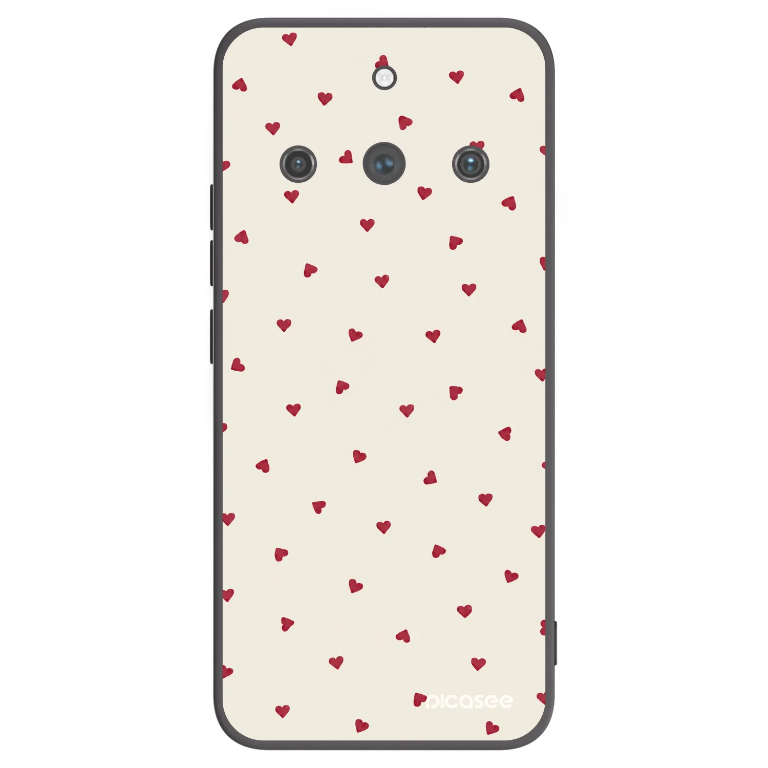 Picasee silikonový černý obal pro Realme 11 Pro+ - Little Love