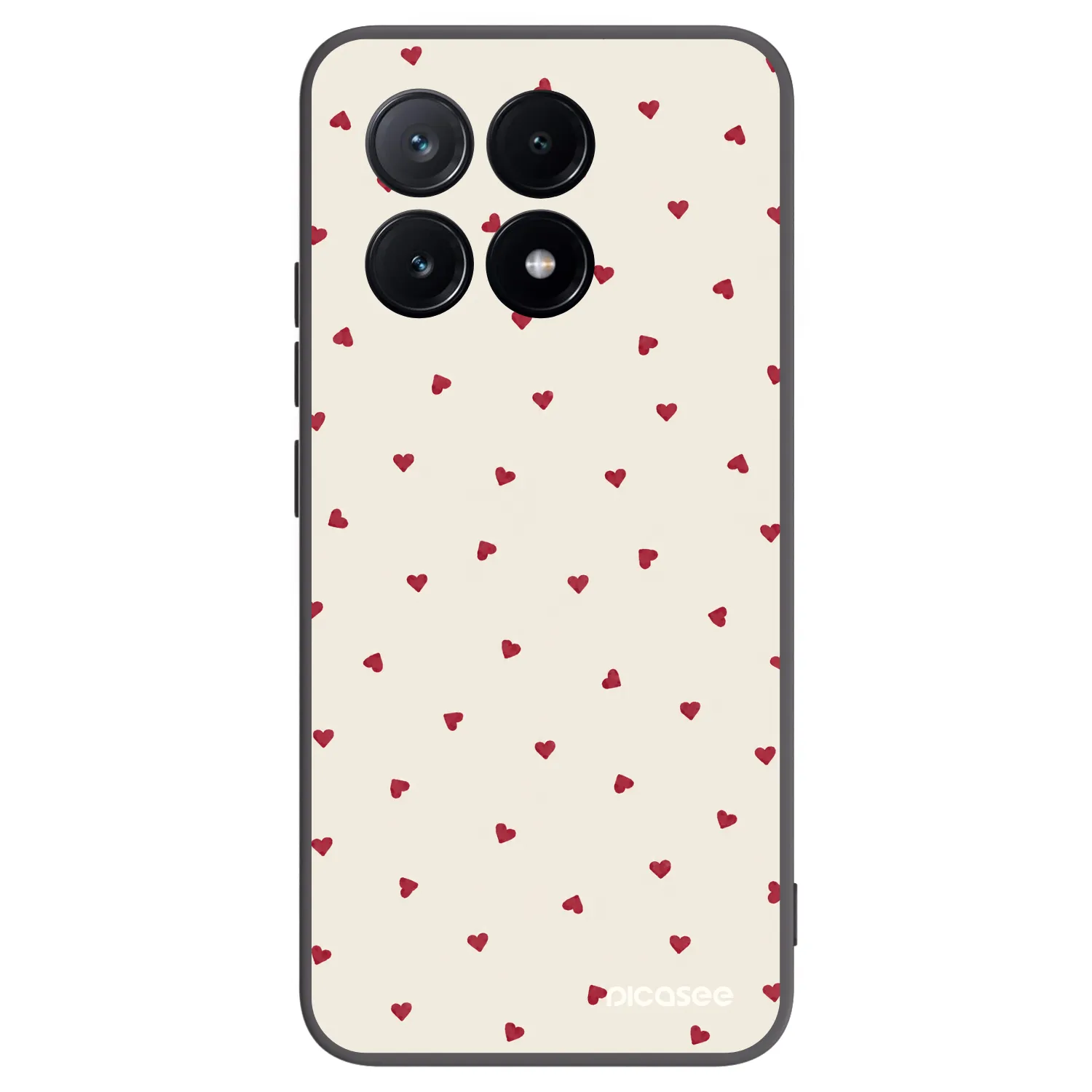Picasee silikonový černý obal pro Xiaomi Poco X6 Pro - Little Love