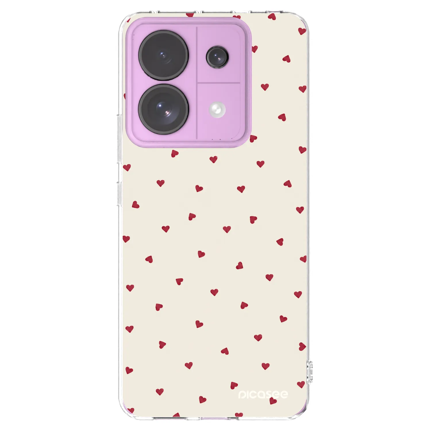 Picasee silikonový průhledný obal pro Xiaomi Redmi Note 13 Pro 5G - Little Love