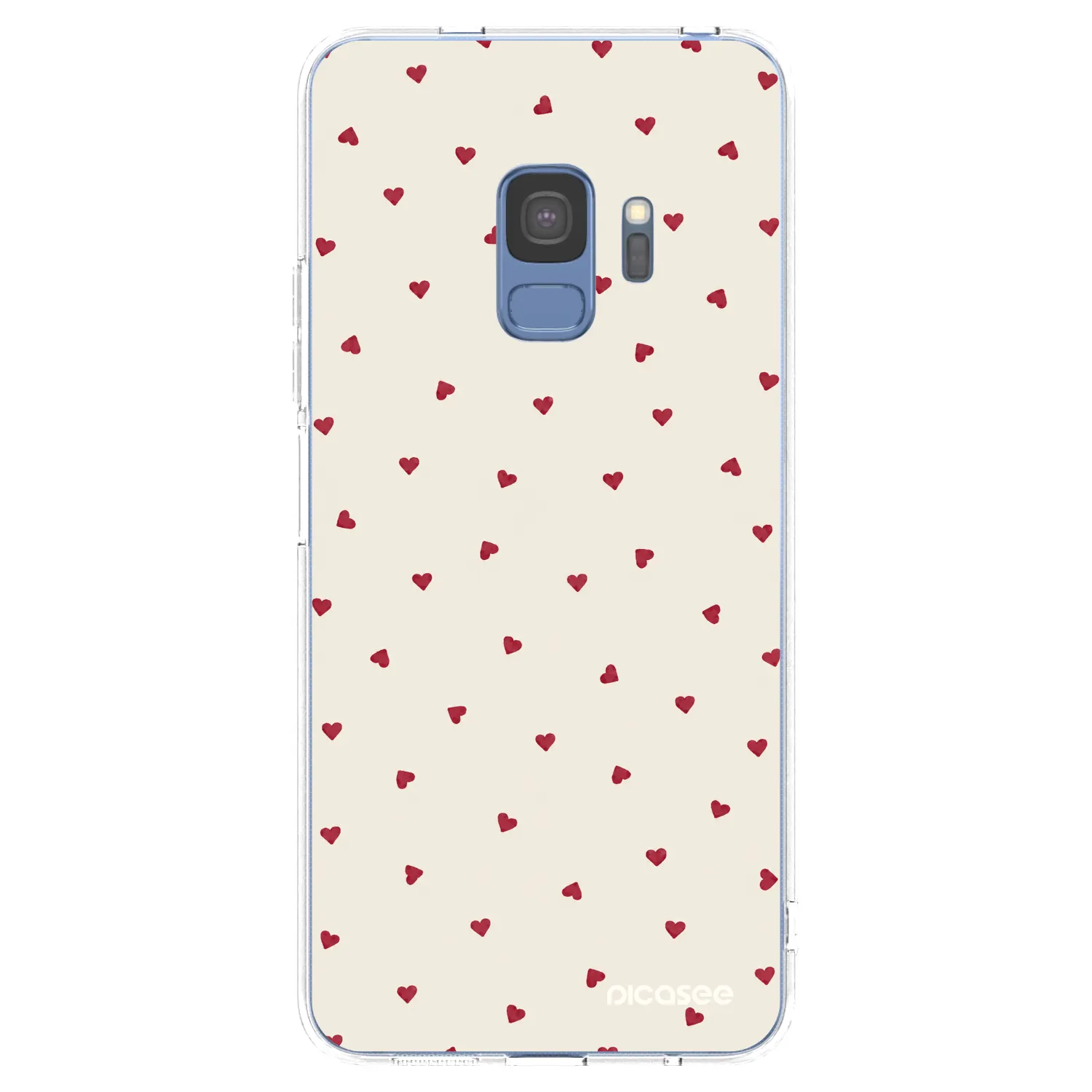 Picasee silikonový průhledný obal pro Samsung Galaxy S9 G960F - Little Love