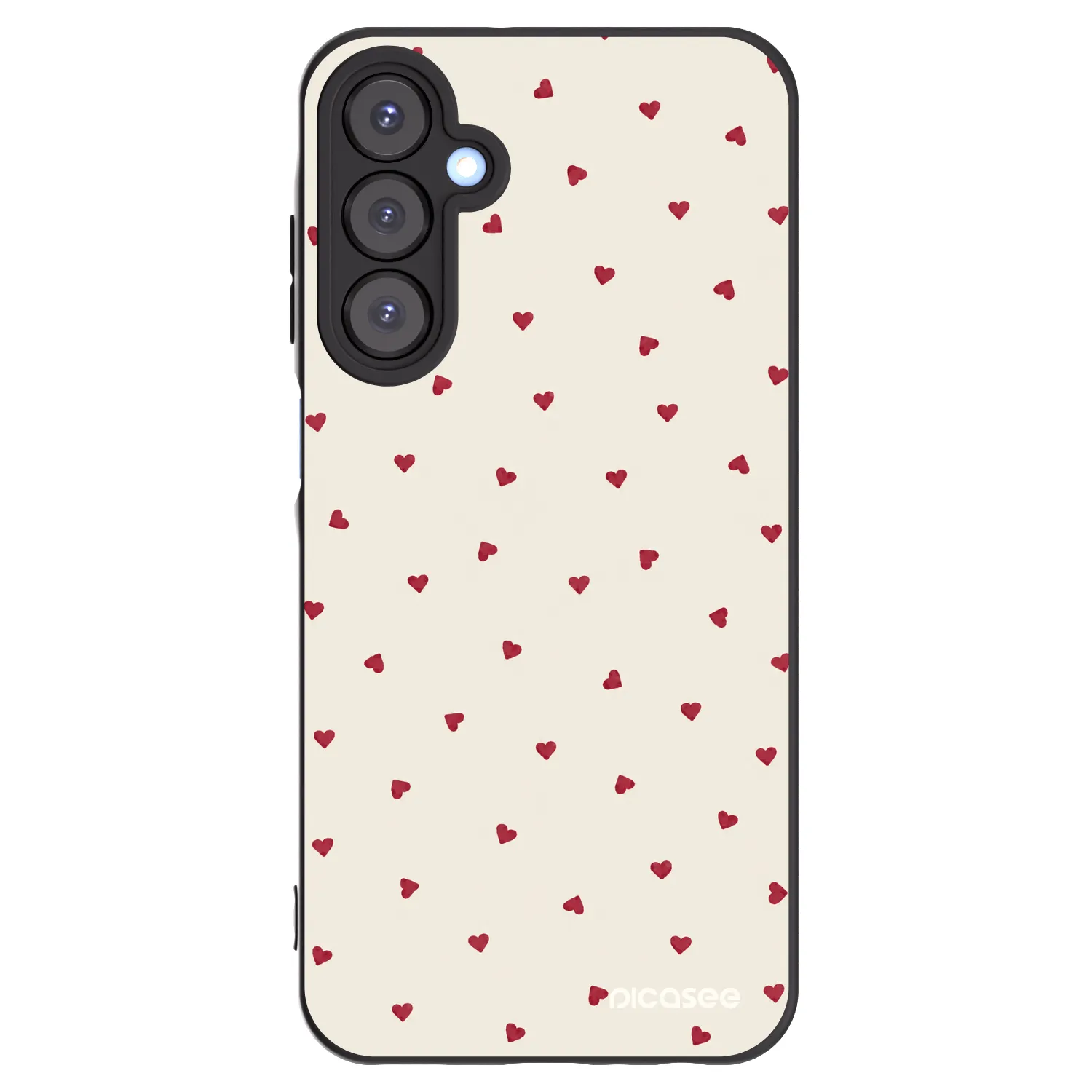 Picasee silikonový černý obal pro Samsung Galaxy A25 A256B 5G - Little Love